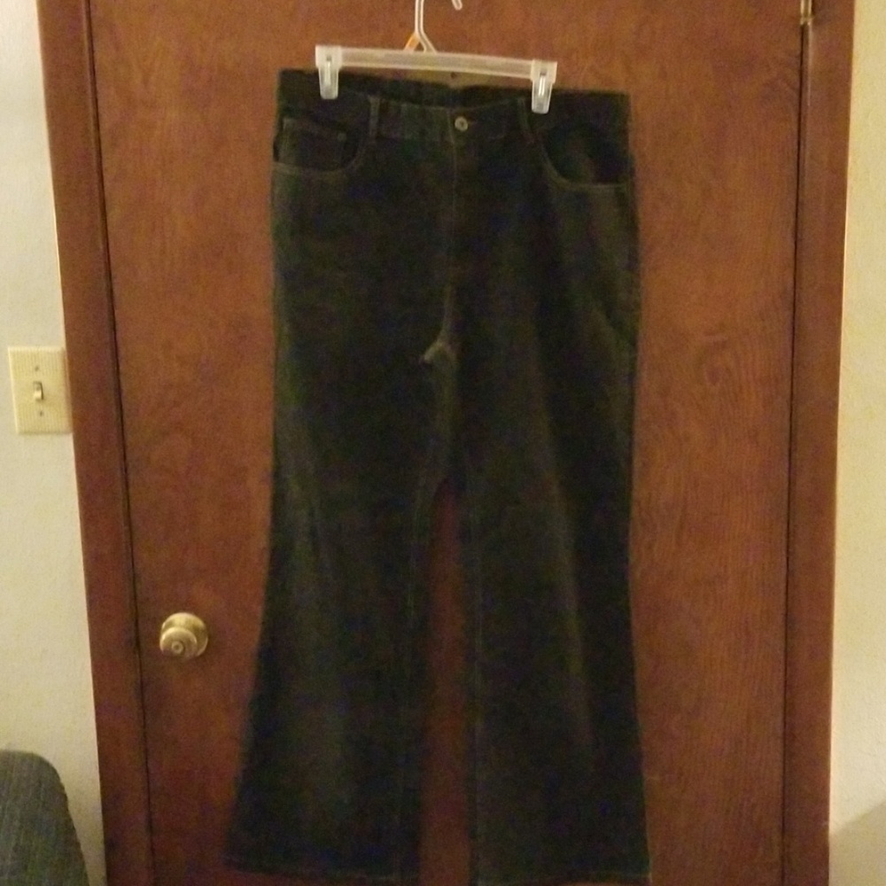 Dark denim jeans